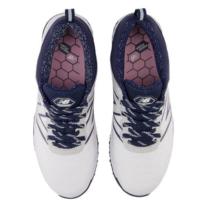 New Balance Women's Fresh Foam Contend v2 Spikeless Golf Shoes - White/Navy