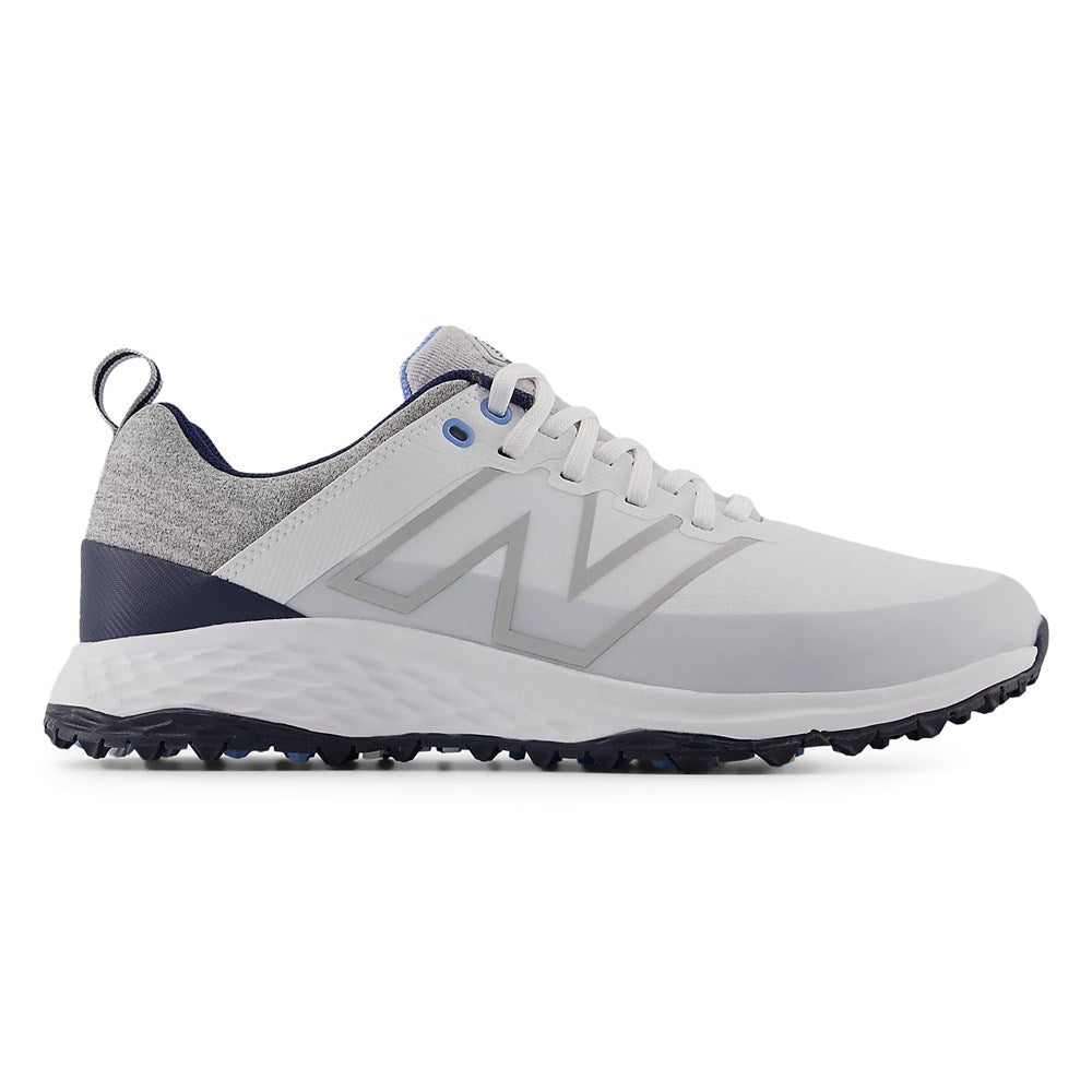 New Balance Fresh Foam Contend v2 Spikeless Wide (EE) Golf Shoes - White/Blue