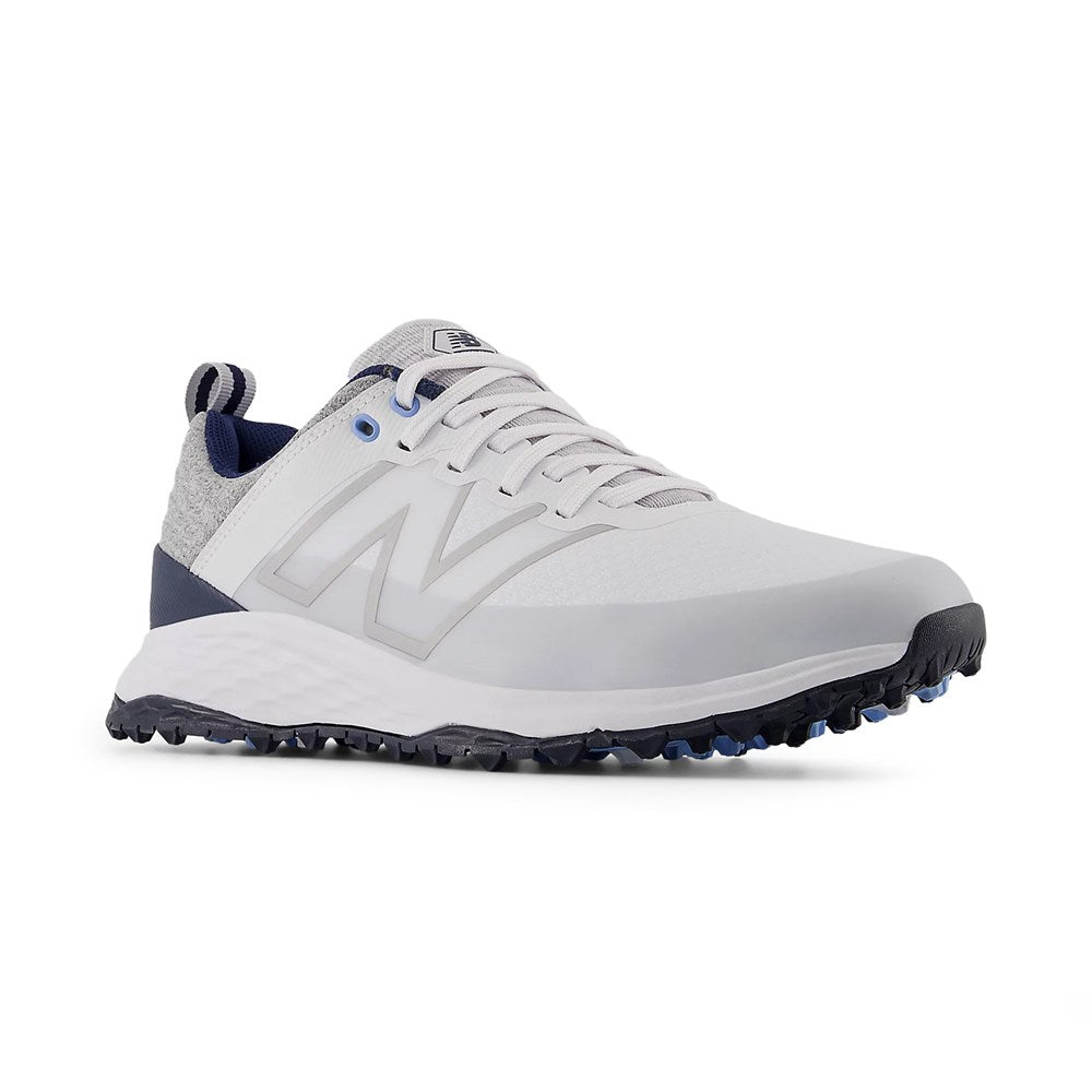 New Balance Fresh Foam Contend v2 Spikeless Wide (EE) Golf Shoes - White/Blue