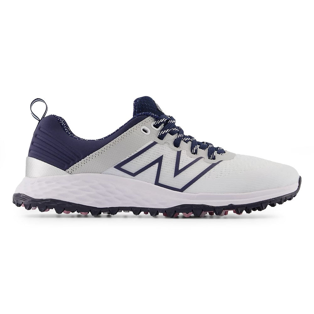 New Balance Women's Fresh Foam Contend v2 Spikeless Golf Shoes - White/Navy