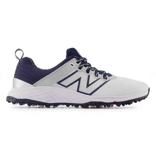 New Balance Women's Fresh Foam Contend v2 Spikeless Golf Shoes - White/Navy
