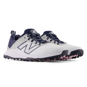 New Balance Women's Fresh Foam Contend v2 Spikeless Golf Shoes - White/Navy