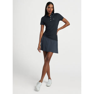 Peter Millar Women's Performance Stretch Jersey Golf Shirt - Black