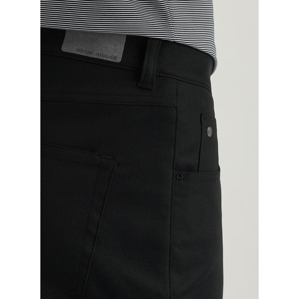 Peter Millar Performance 5 Pocket Golf Pants - Black