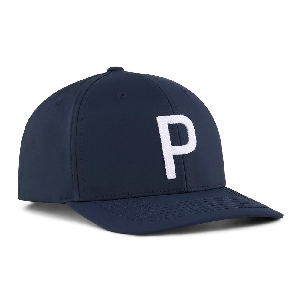Puma Heritage P Golf Cap - Deep Navy/White Glow