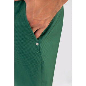 RLX Ralph Lauren Athletic Stretch Printed Golf Shorts - Hunt Club Green Houndstooth