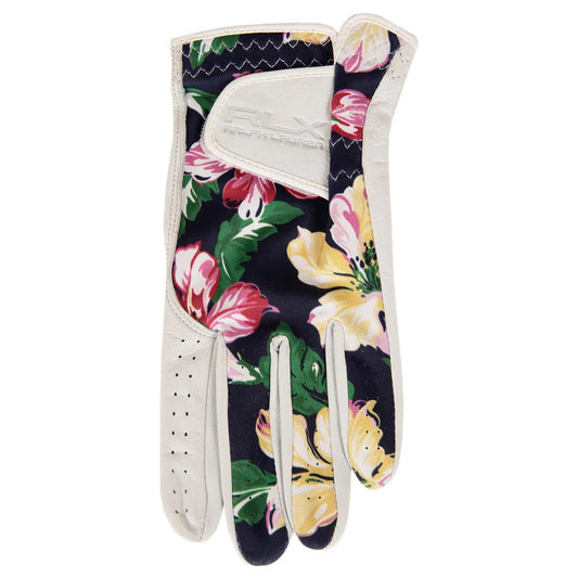 RLX Ralph Lauren Women's Hybrid Golf Glove Left - Navy Multi