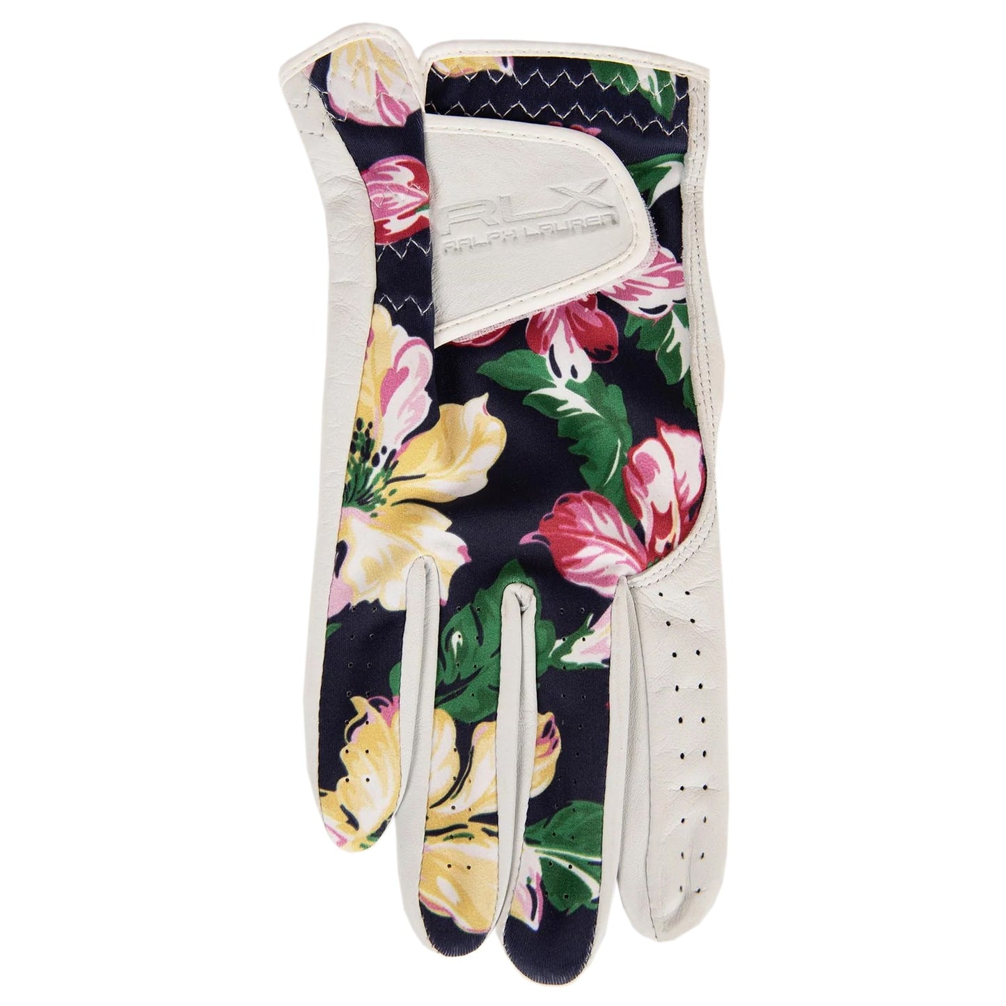 RLX Ralph Lauren Women's Hybrid Golf Glove Right - Navy Multi