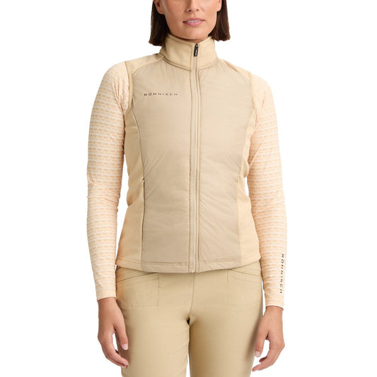 Rohnisch Women's Fiona Hybrid Golf Vest - Safari