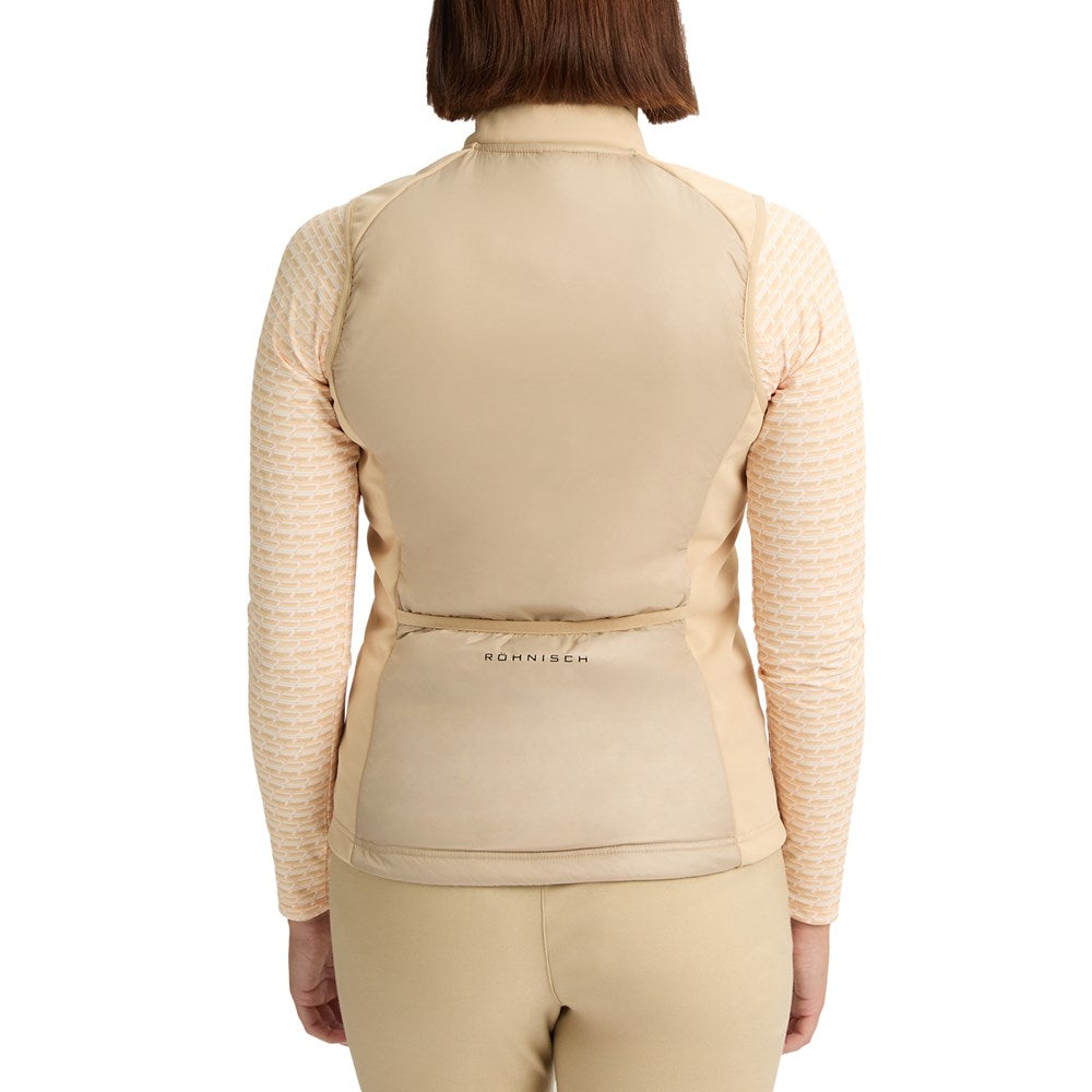 Rohnisch Women's Fiona Hybrid Golf Vest - Safari