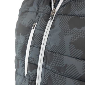 Sunderland Anton Padded Stretch Panel Performance Golf Gilet - Black Camo