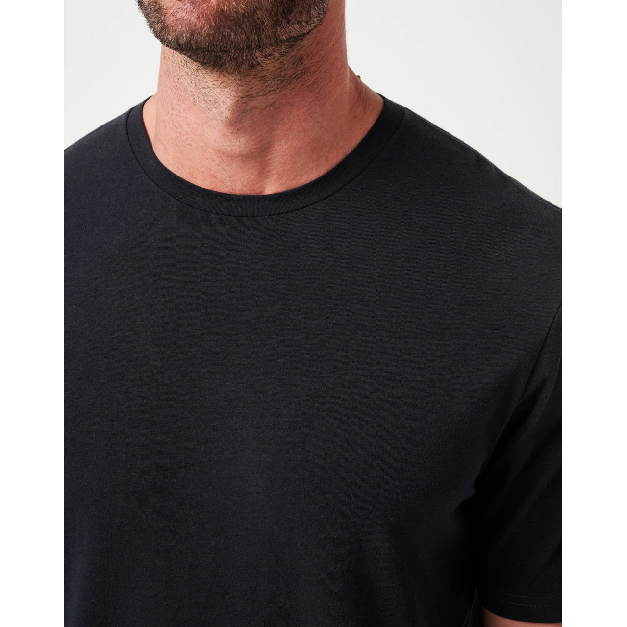 Travis Mathew Cloud Crew Golf Tee - Black