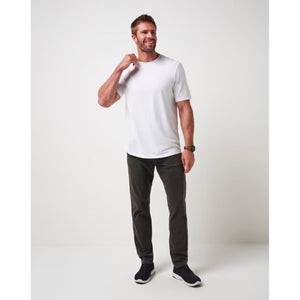 Travis Mathew Cloud Crew Golf Tee - White