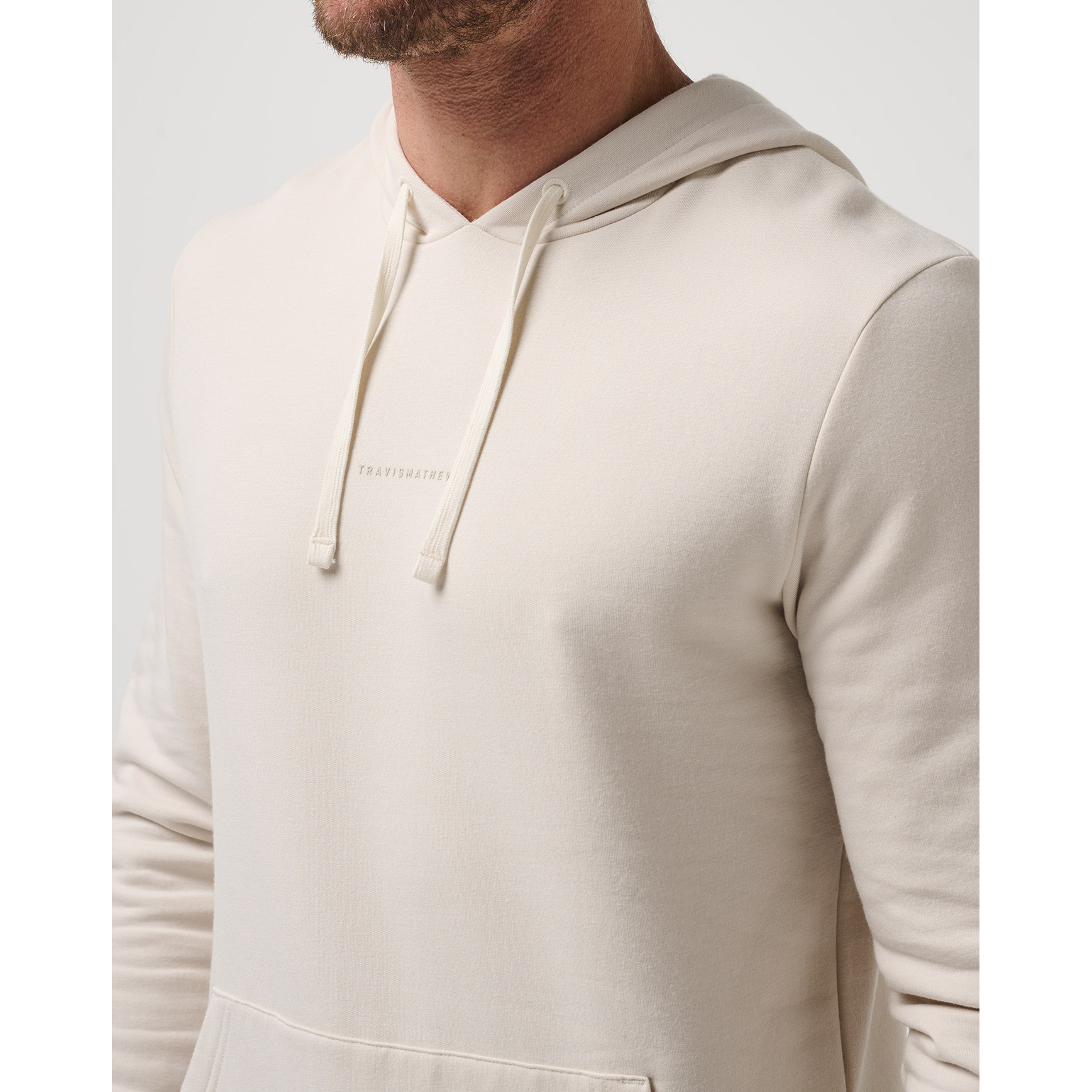 Travis Mathew Coastal Cloud Golf Hoodie - Moonbeam