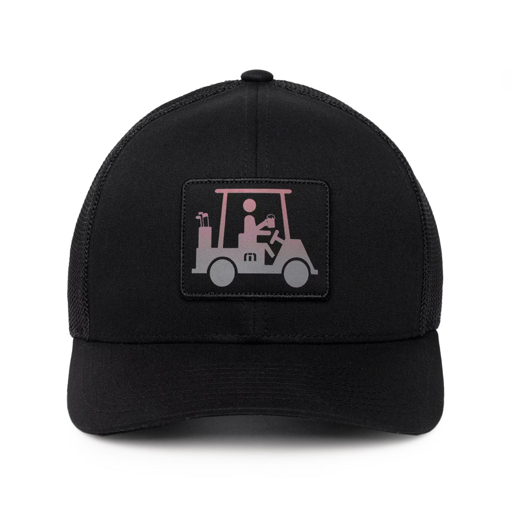 Travis Mathew El Captain 2.0 Snapback Golf Cap - Black