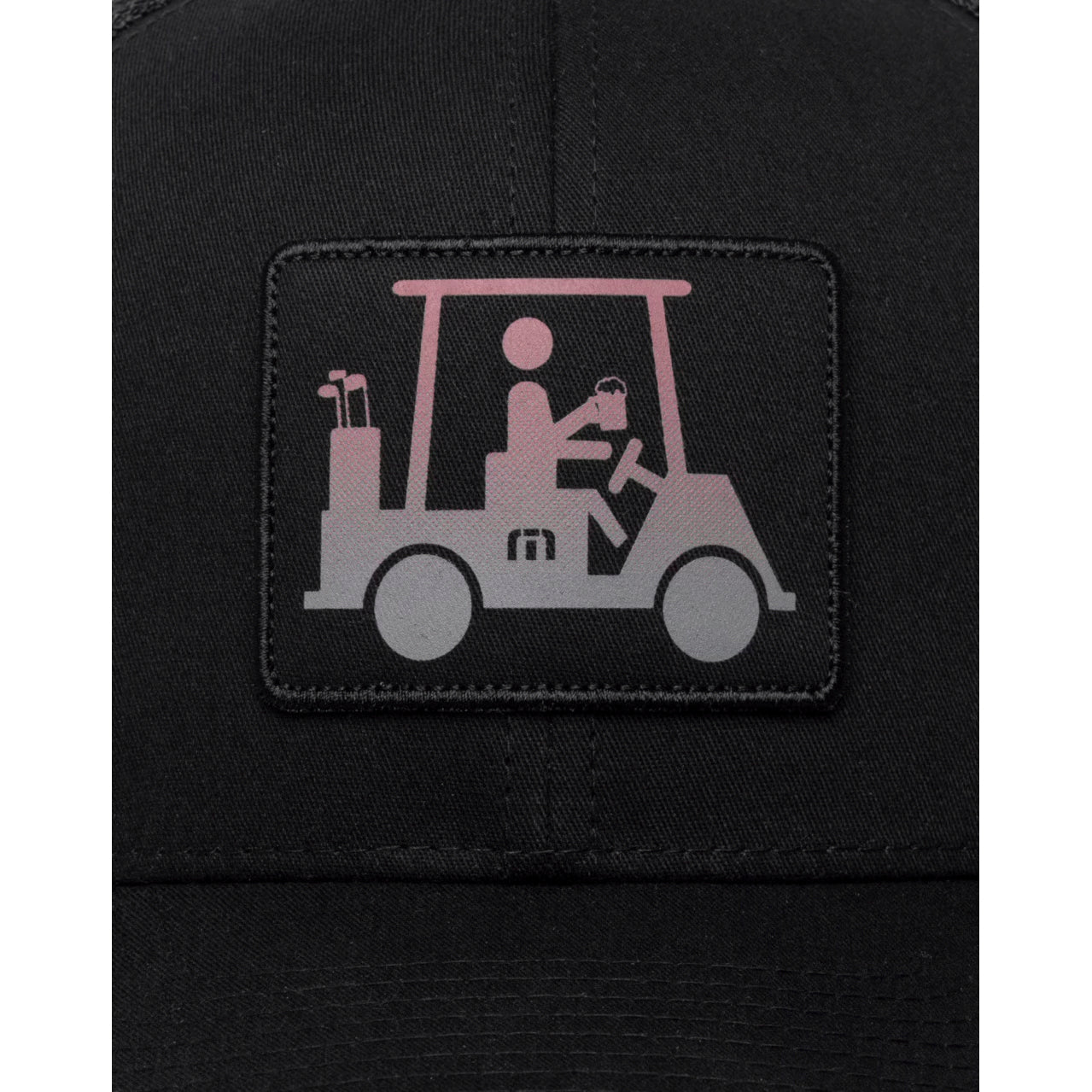 Travis Mathew El Captain 2.0 Snapback Golf Cap - Black