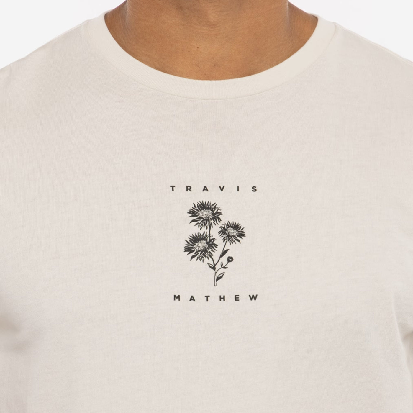 Travis Mathew Hidden Purpose Golf Tee - Moonbeam