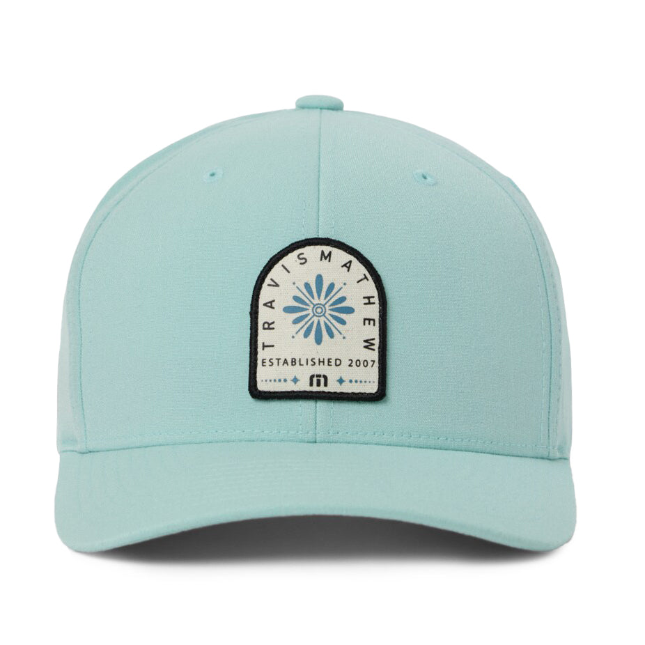 Travis Mathew Loyalty Points Snapback Cap - Eggshell Blue