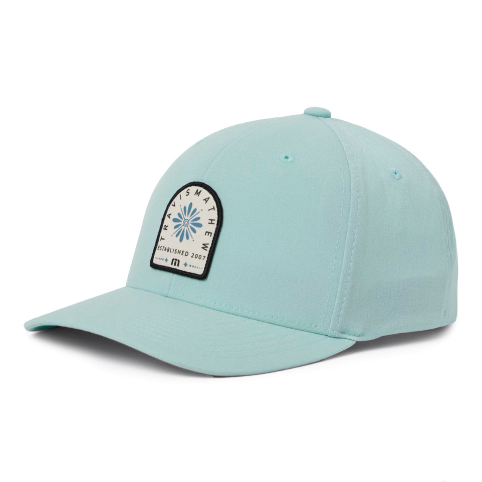 Travis Mathew Loyalty Points Snapback Cap - Eggshell Blue