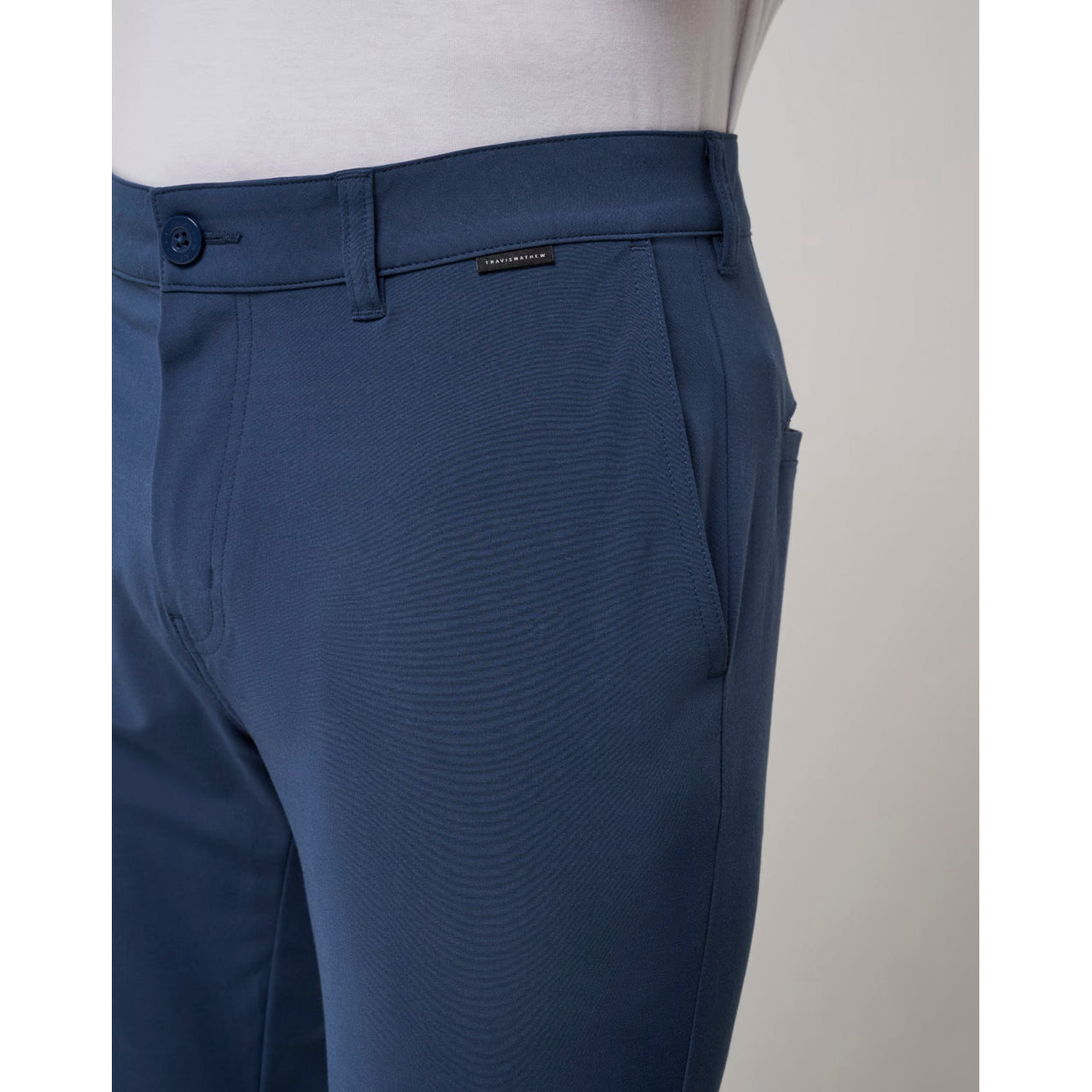 Travis Mathew Open To Close Tech Chino Golf Pants - Dress Blues