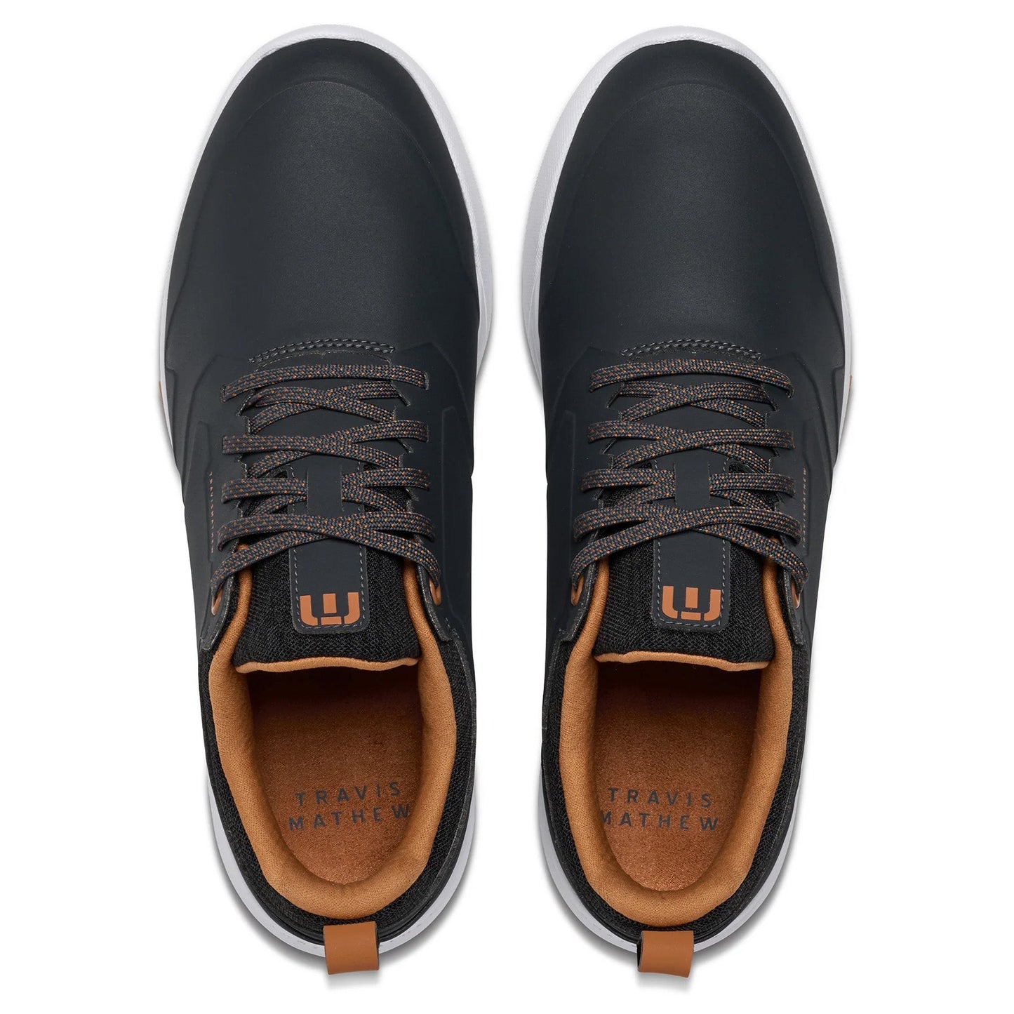 Travis Mathew The Daily Pro Hybrid Plus Golf Shoes - Ebony/Almond