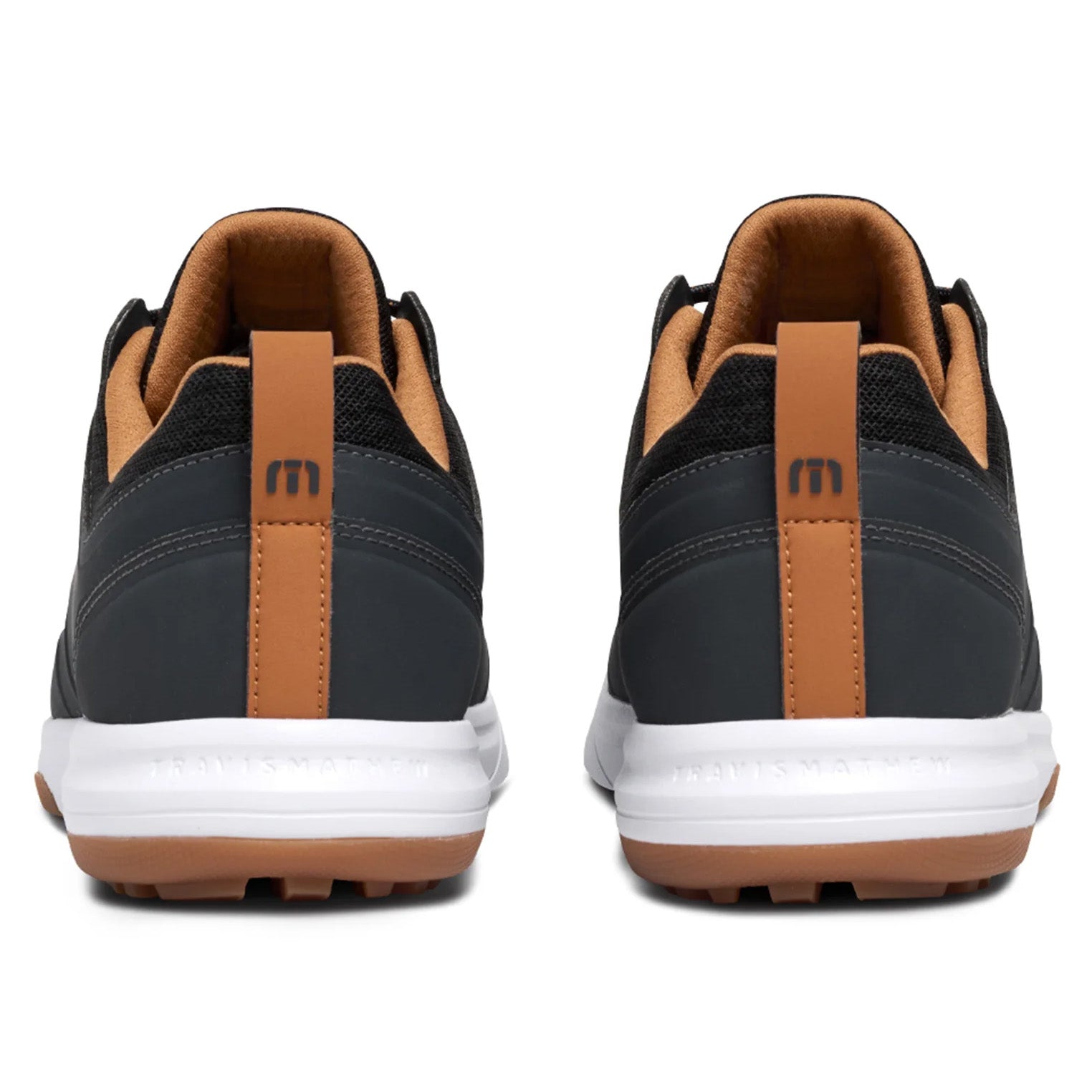 Travis Mathew The Daily Pro Hybrid Plus Golf Shoes - Ebony/Almond