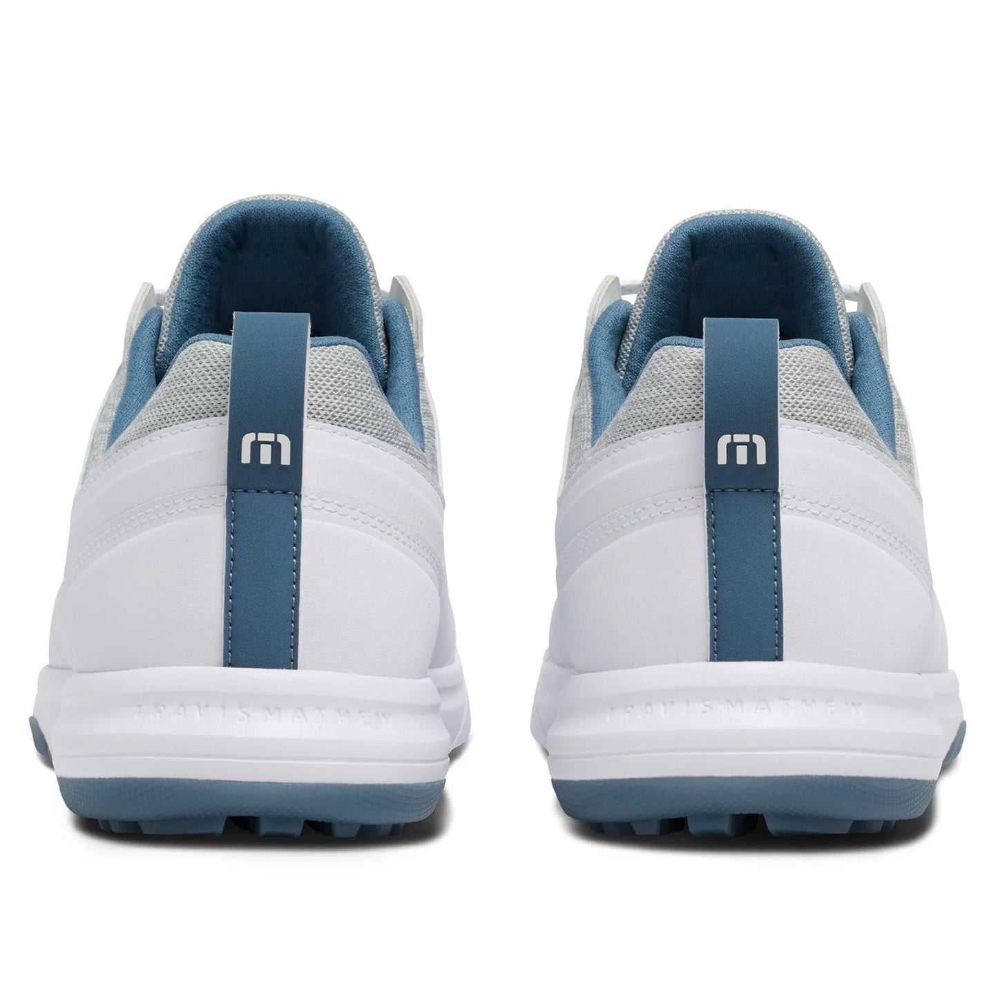 Travis Mathew The Daily Pro Hybrid Plus Spikeless Golf Shoes - White/Blue