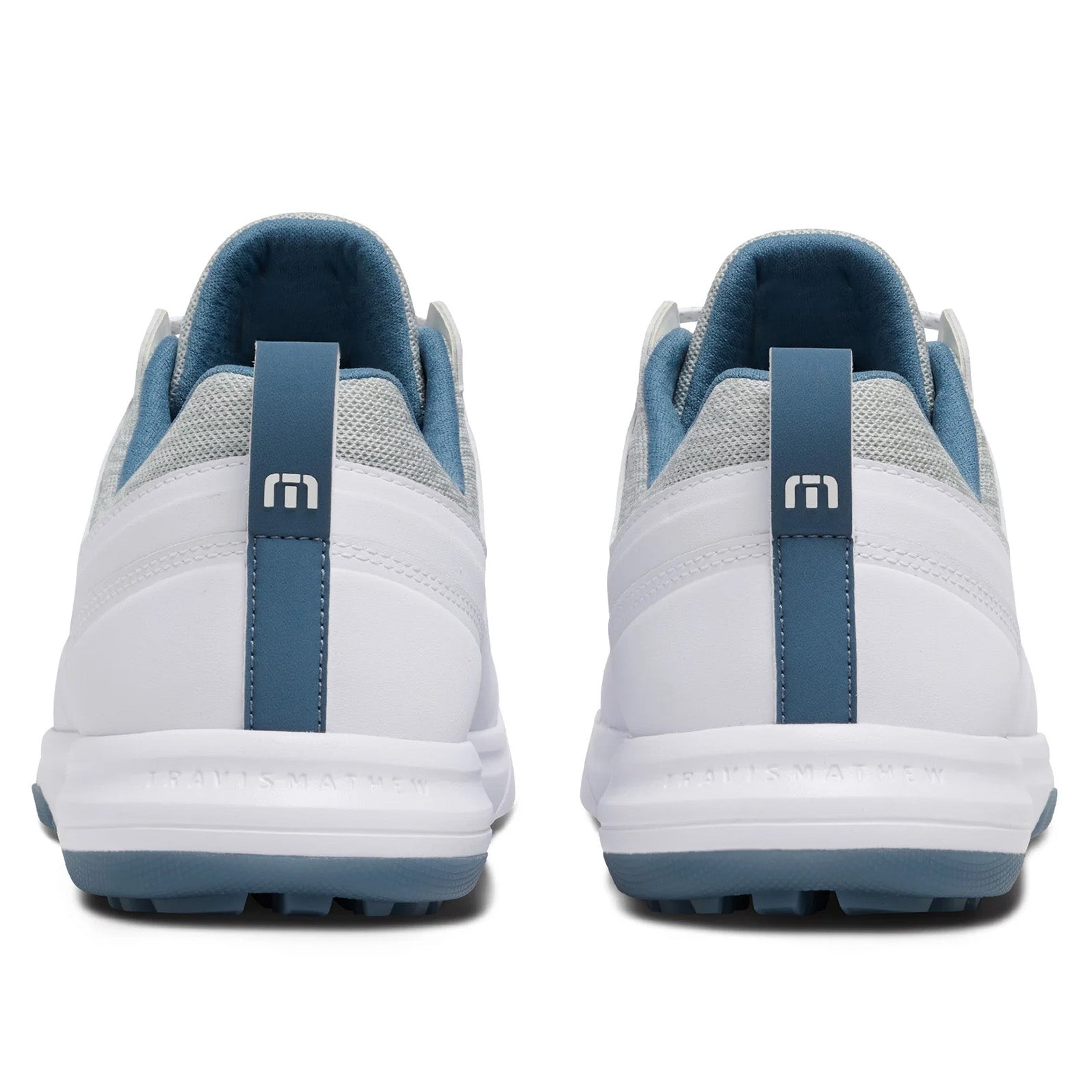 Travis Mathew The Daily Pro Hybrid Plus Spikeless Golf Shoes - White/Blue