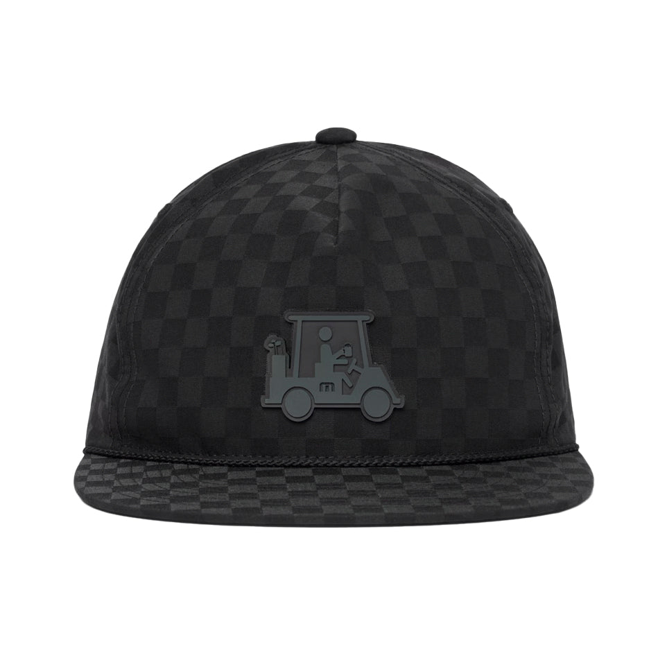 Travis Mathew Time Of Arrival Snapback Cap - Black