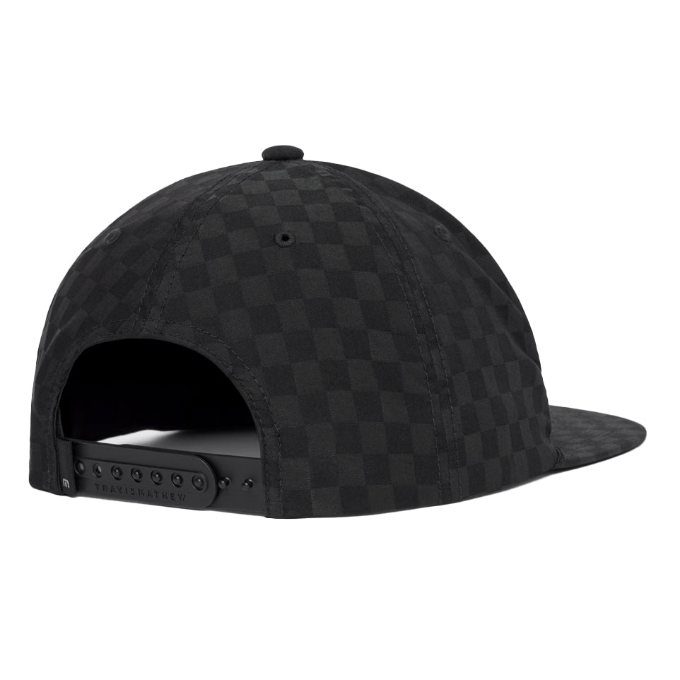 Travis Mathew Time Of Arrival Snapback Cap - Black