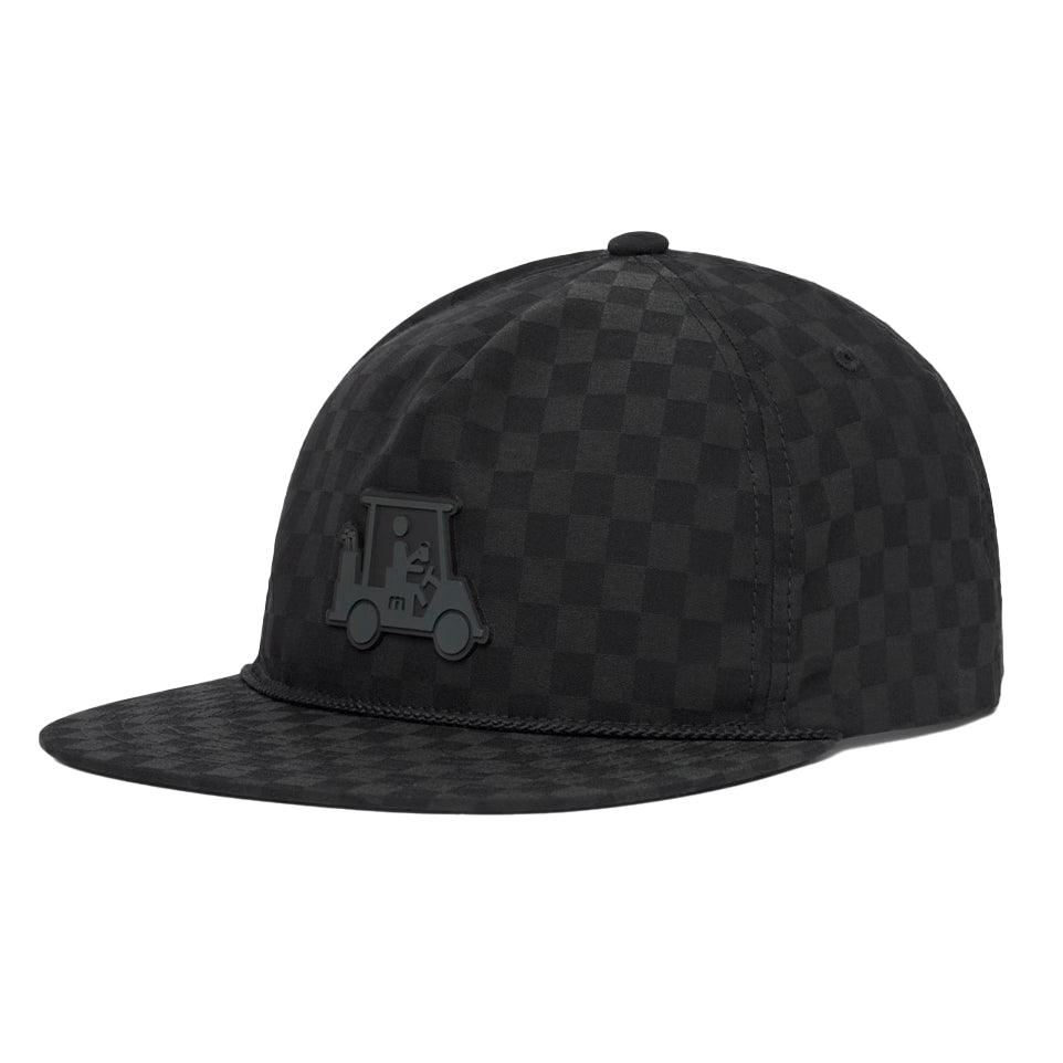 Travis Mathew Time Of Arrival Snapback Cap - Black