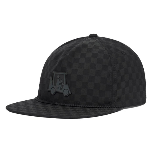 Travis Mathew Time Of Arrival Snapback Cap - Black