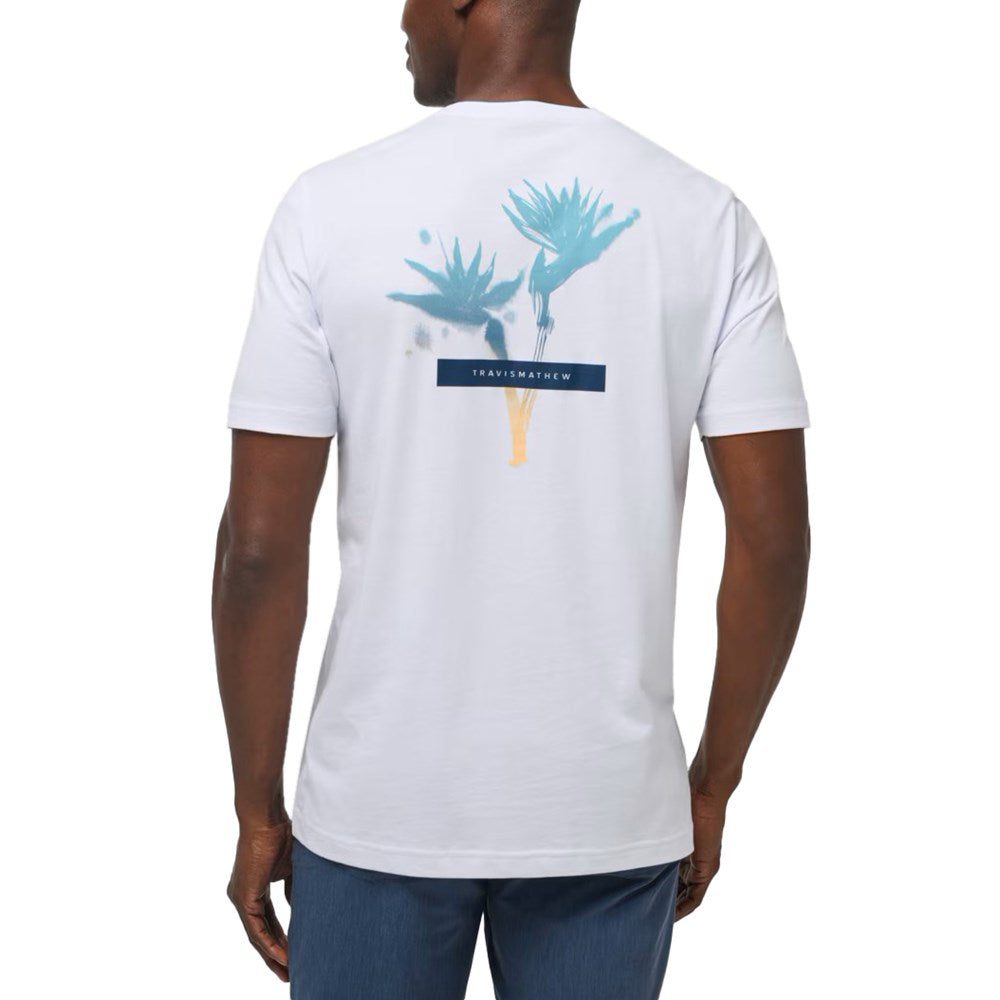 Travis Mathew In The Mist Tee - White