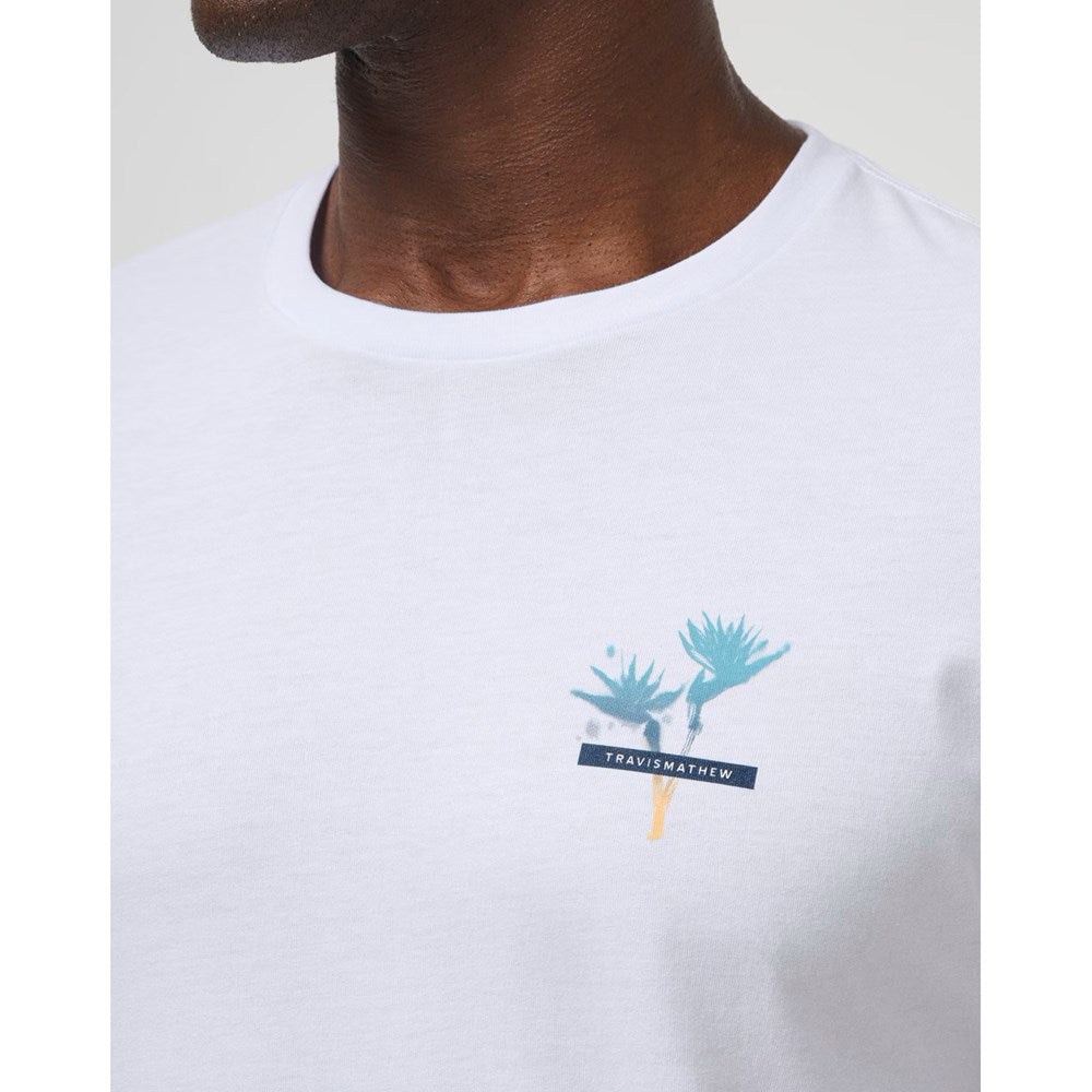 Travis Mathew In The Mist Tee - White