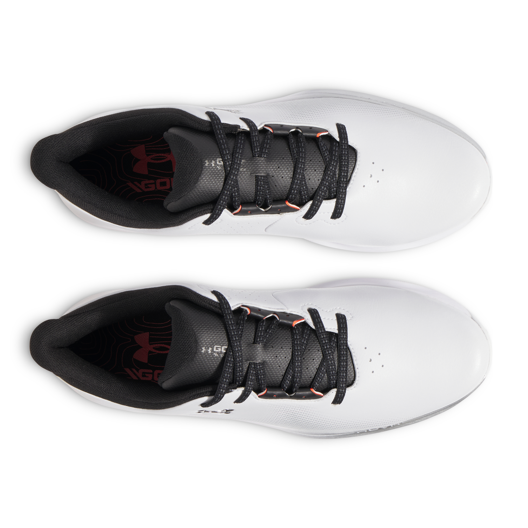 Under Armour Drive Fade Wide Golf Shoes - Halo Grey/Black