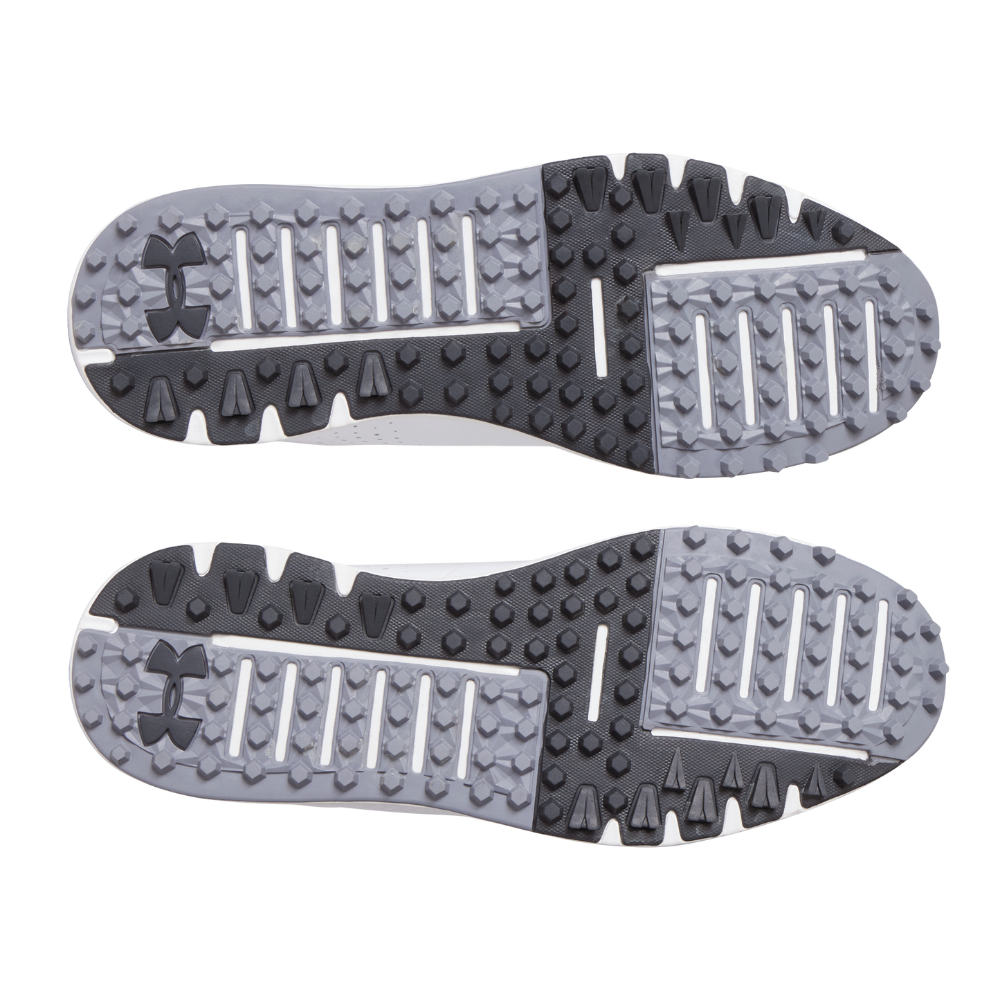 Under Armour Drive Medal Spikeless Golf Shoes - White/Titan Grey