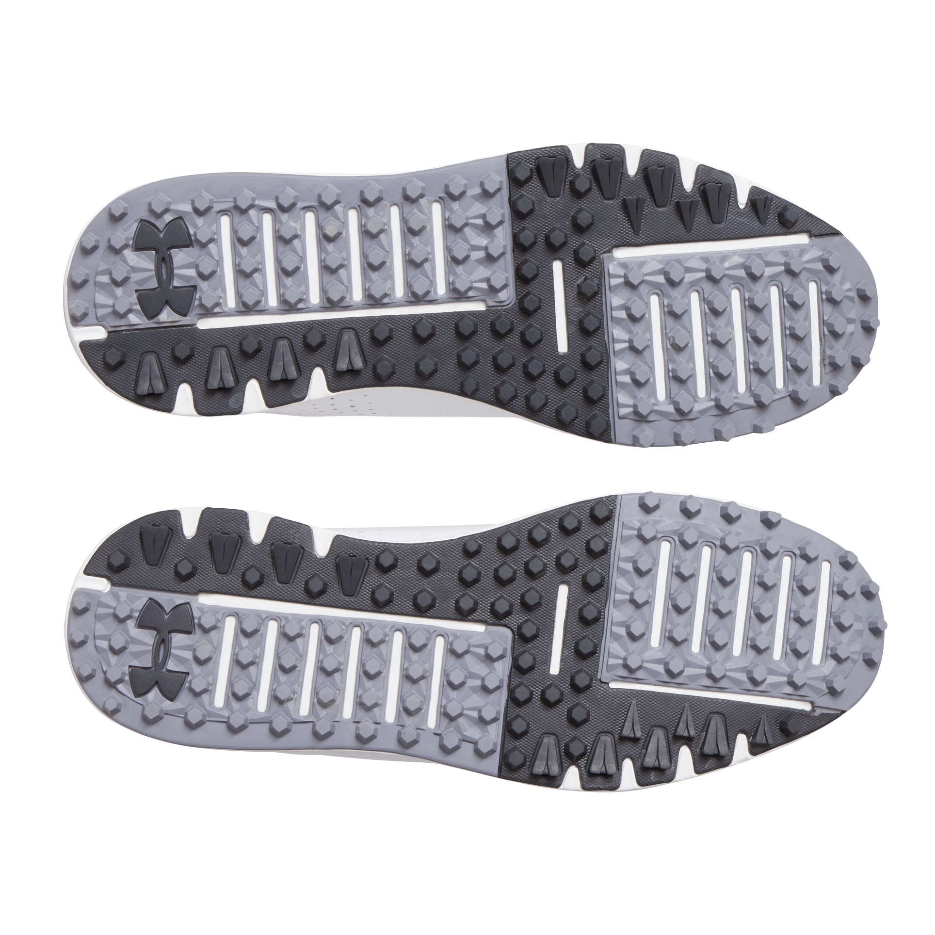 Under Armour Drive Medal Spikeless Golf Shoes - White/Titan Grey