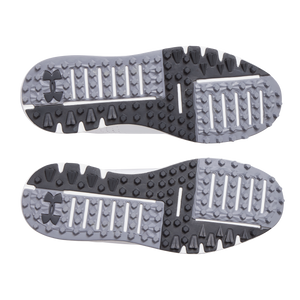 Under Armour Drive Medal Spikeless Golf Shoes - White/Titan Grey
