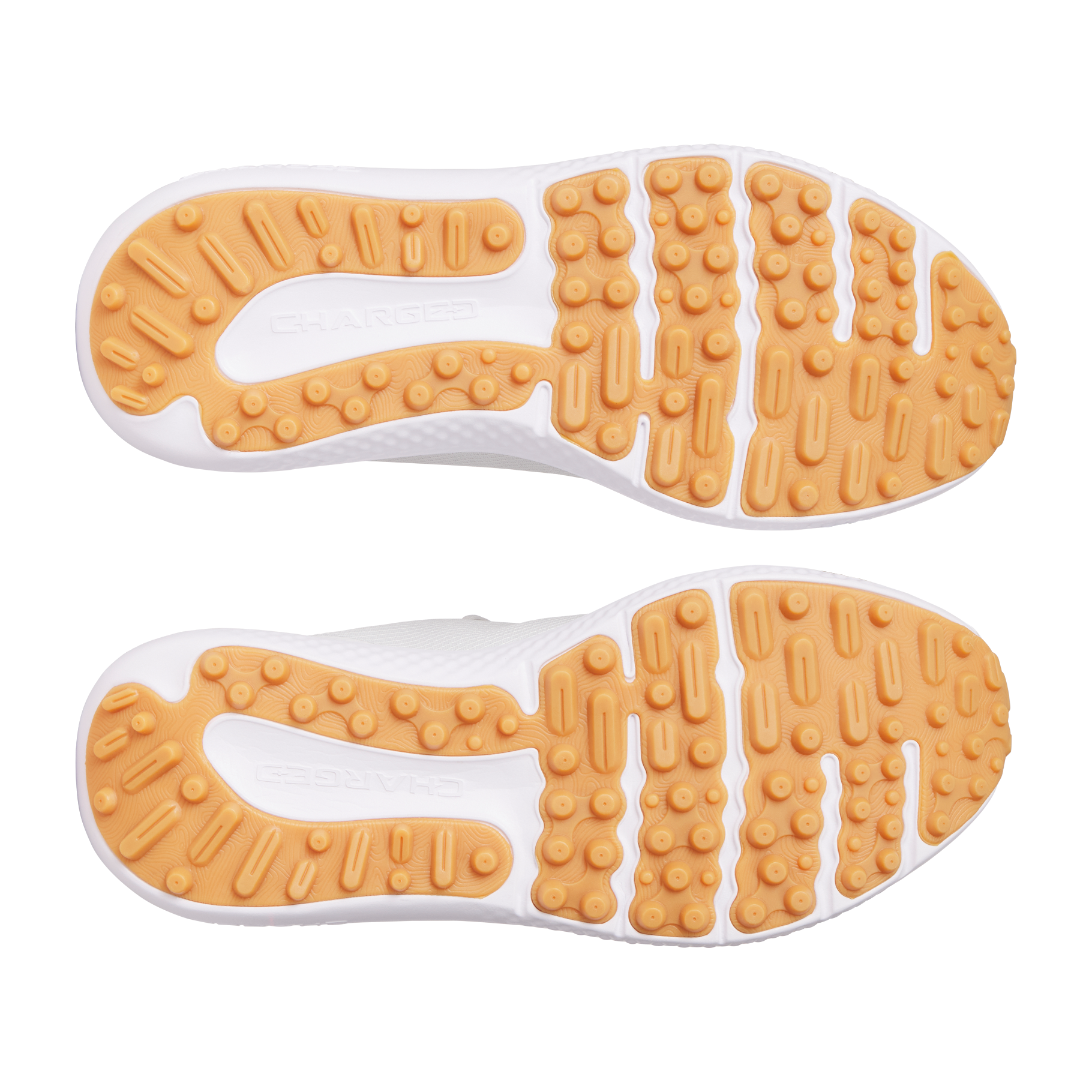 Under Armour Surge Spikeless Golf Shoes - White Clay/Royalte
