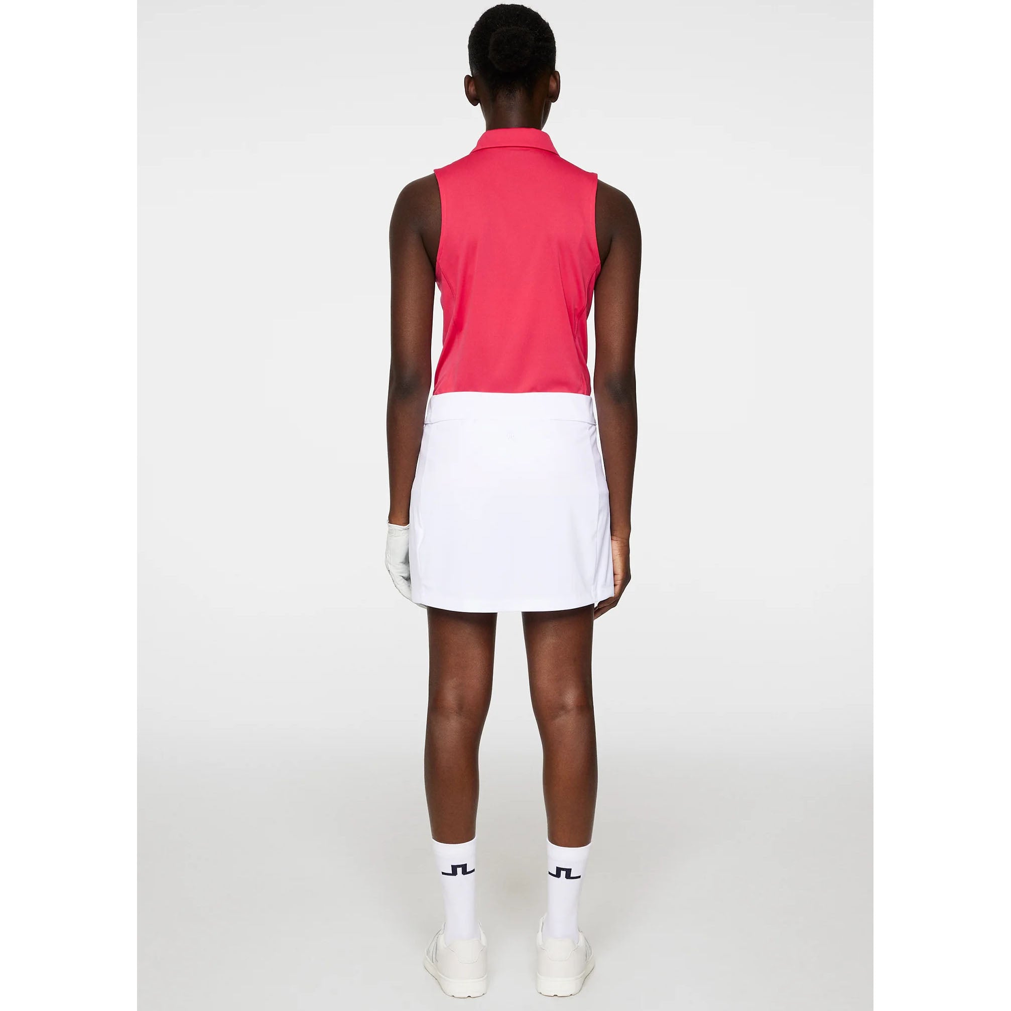 J.Lindeberg Women's Amelie Golf Skirt - White