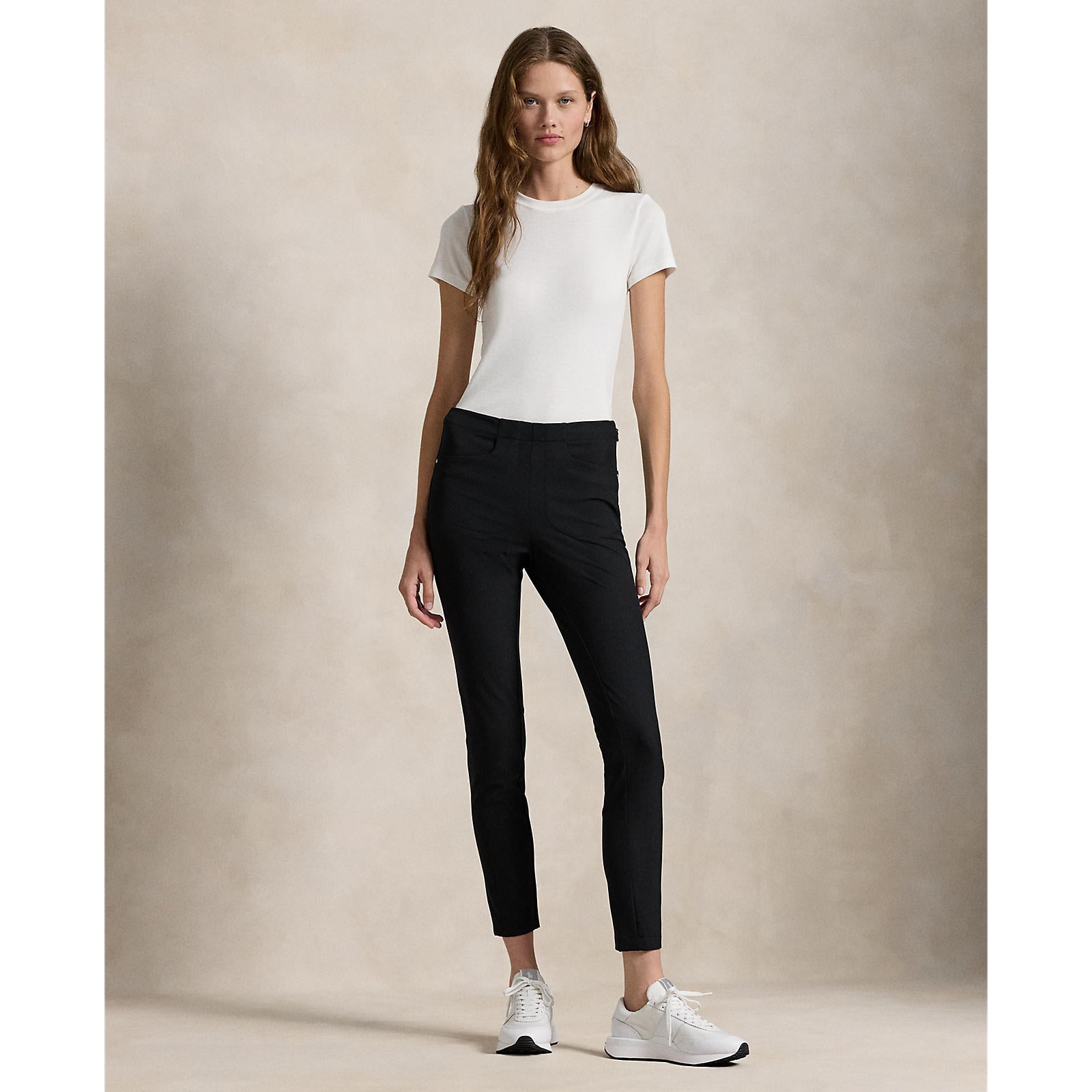RLX Ralph Lauren Women's Eagle Stretch Twill Golf Pants - Black