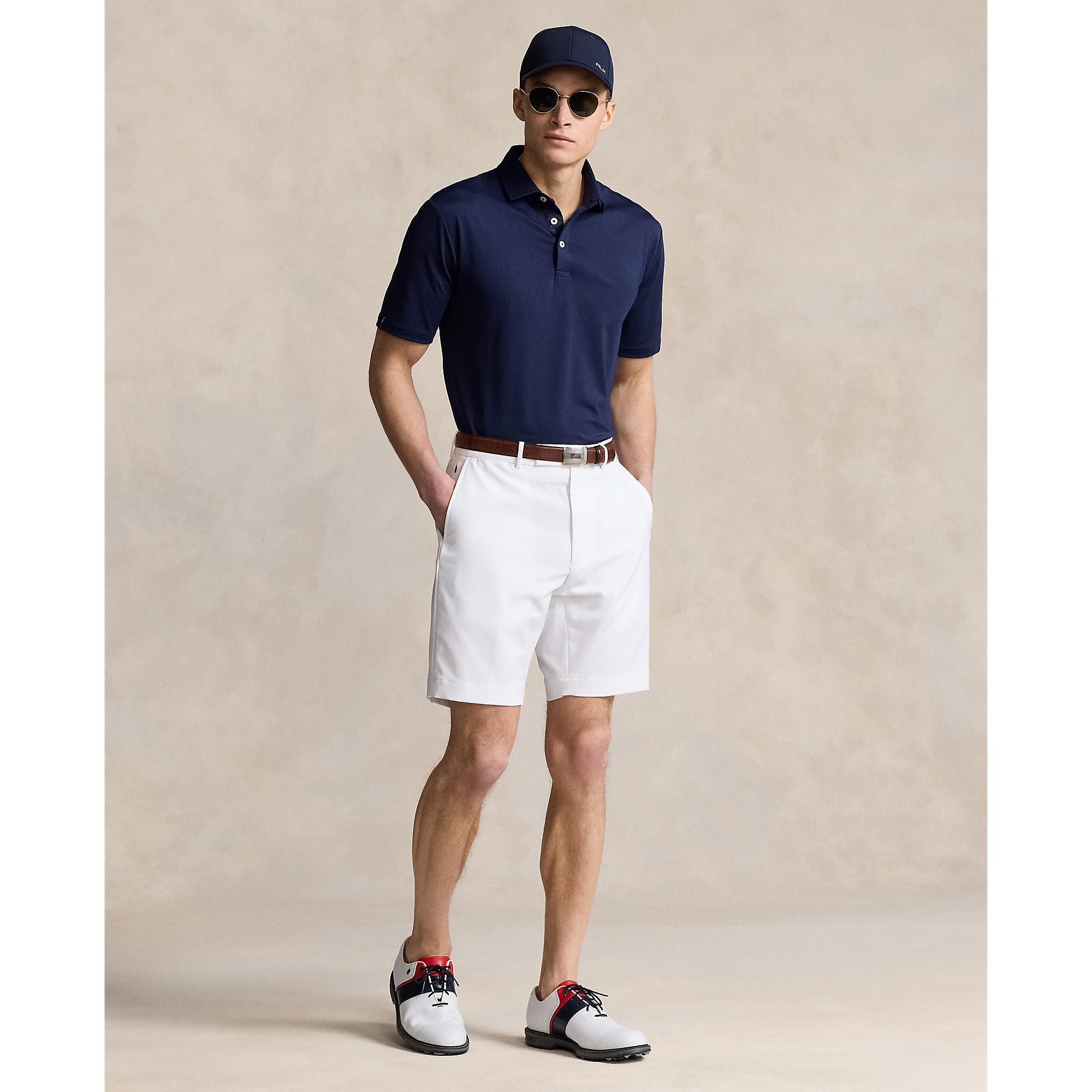 RLX Ralph Lauren Classic Fit Performance Golf Shirt - Refined Navy