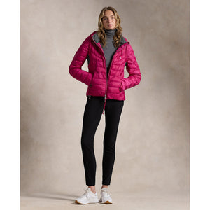 RLX Ralph Lauren Women's Basedown Quilted Full-Zip Jacket - Fuchsia Berry