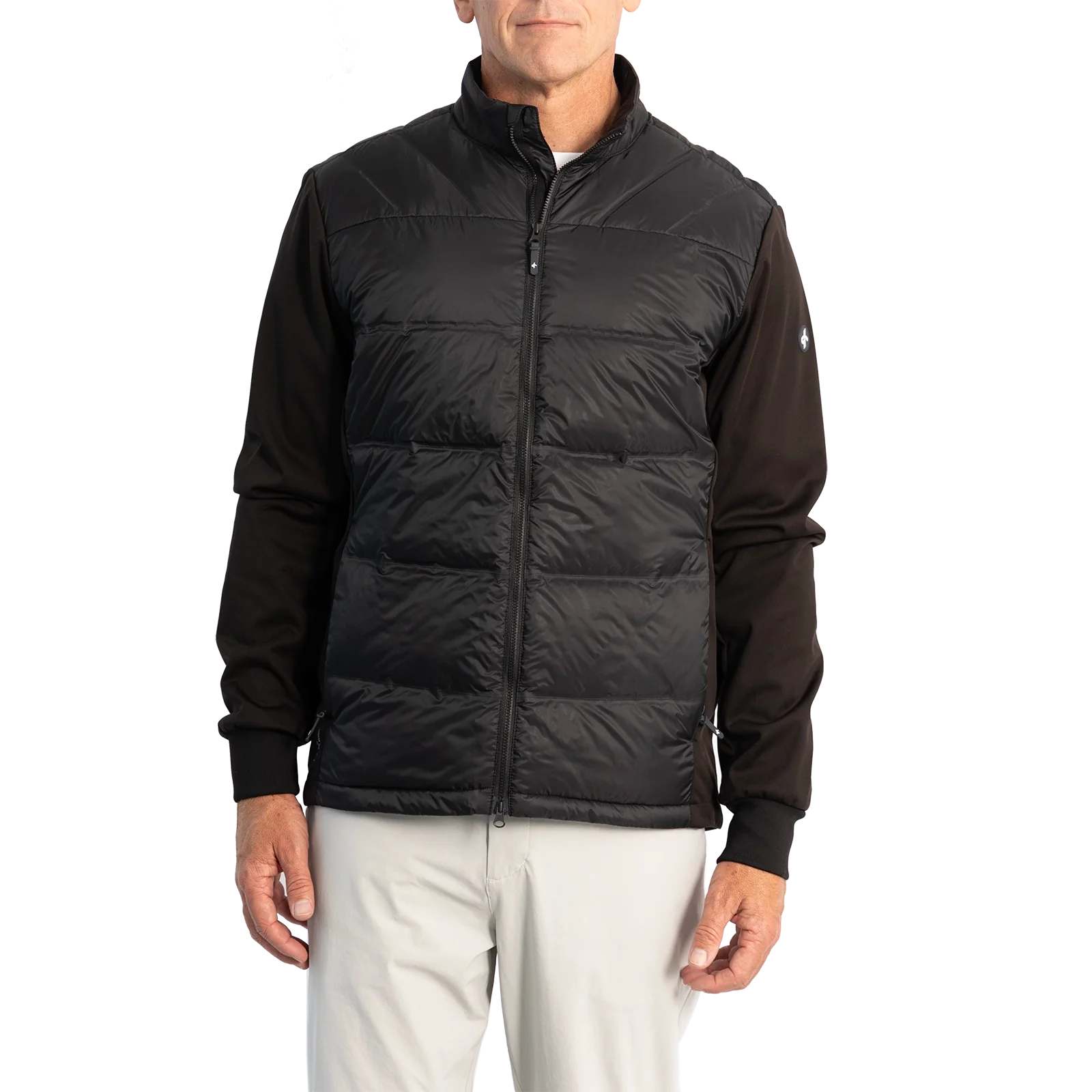 Cross Pro Hybrid Golf Jacket - Black