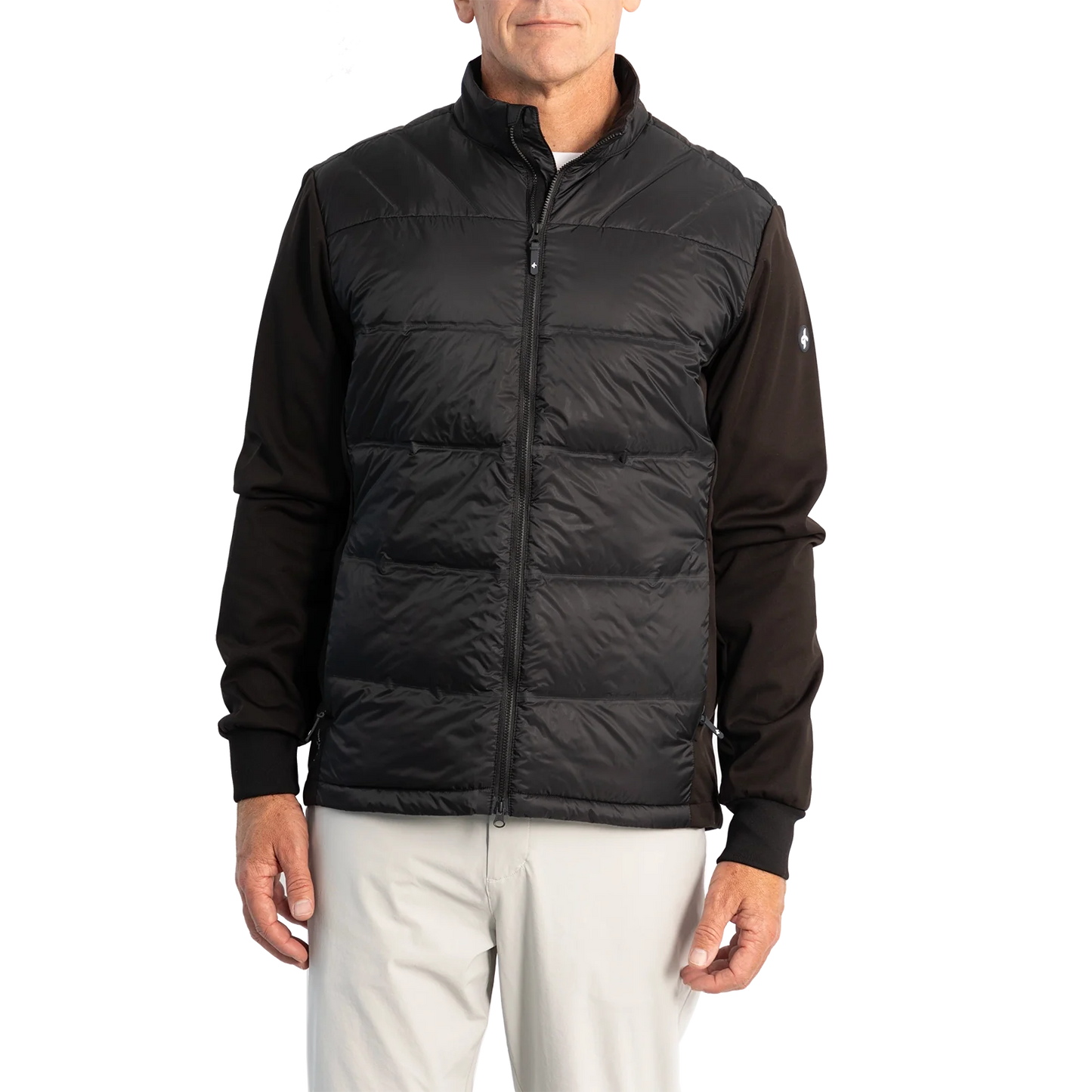 Cross Pro Hybrid Golf Jacket - Black