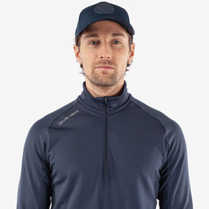 Galvin Green Drake Insulating 1/4 Zip Mid-Layer - Navy