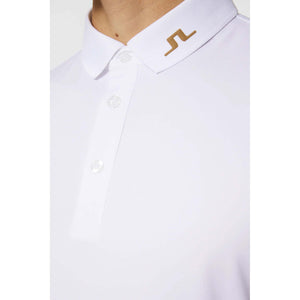 J.Lindeberg KV Polo Golf Shirt - White