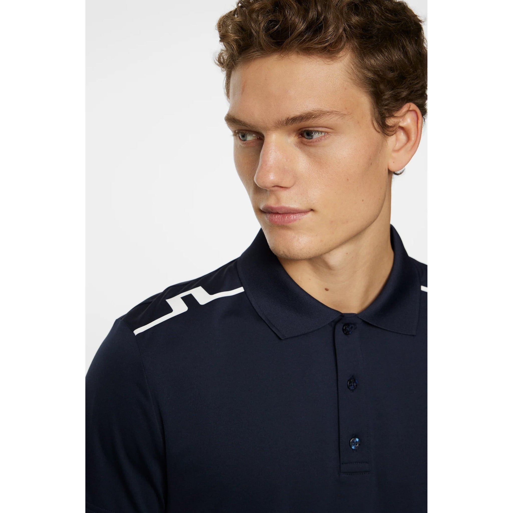 J.Lindeberg Lionel Polo Golf Shirt - JL Navy