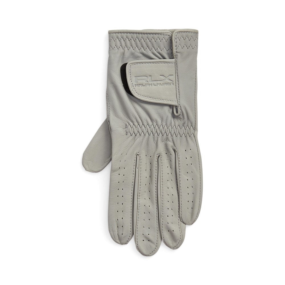 RLX Ralph Lauren Performance Cabretta Leather Golf Glove Left - Peak Grey