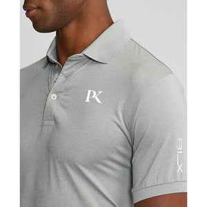 RLX Ralph Lauren Solid Airflow Performance Polo - Andover Heather